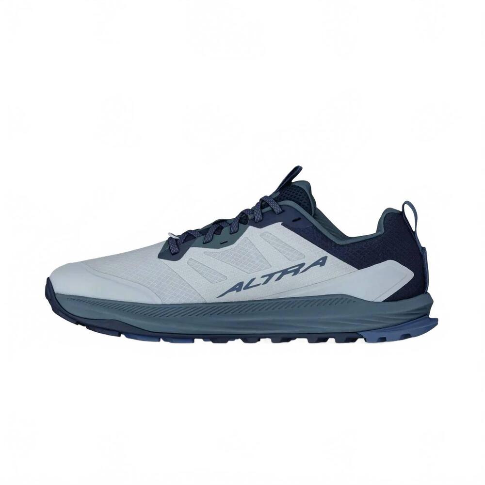 NEW ALTRA men's lone peak 9 shoes in light gray